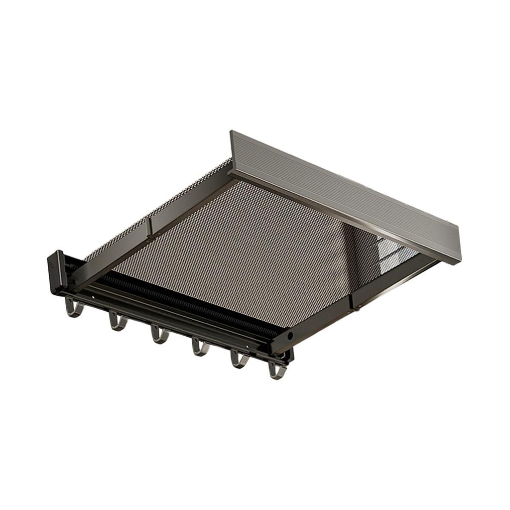 Foldable Drying Rack Organizer Rack for Bathroom Accessories Shoes Bathrobes