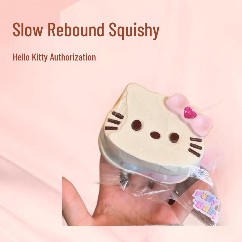 Large & Small KT Cream Sandwich Silicone Mold for DIY Realistic Cake Ornaments & Baking Toys