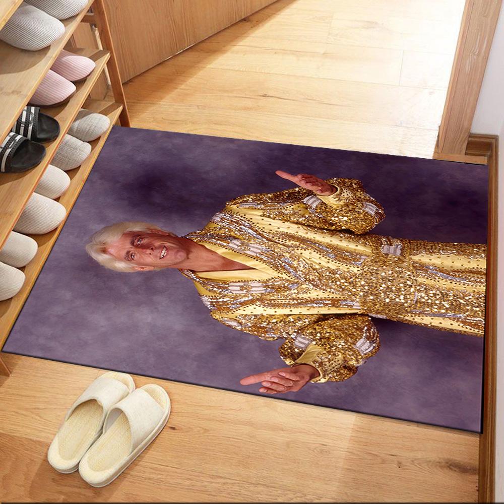 Ric Flair Square Rugs Are a Great Choice for Living Rooms, Bedrooms, Home Décor, and As Gifts.