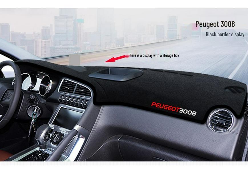 Peugeot 3008 (2013-2019) Center Console Sunshade Pad: Light-Blocking Instrument Panel Cover