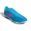 Adidas X Speedflow .3 Round Toe Lace-Up MG (Rubber Short Studs) Slip-Resistant Durable Support Football Shoes Men Football Shoes Blue Pink GW7503