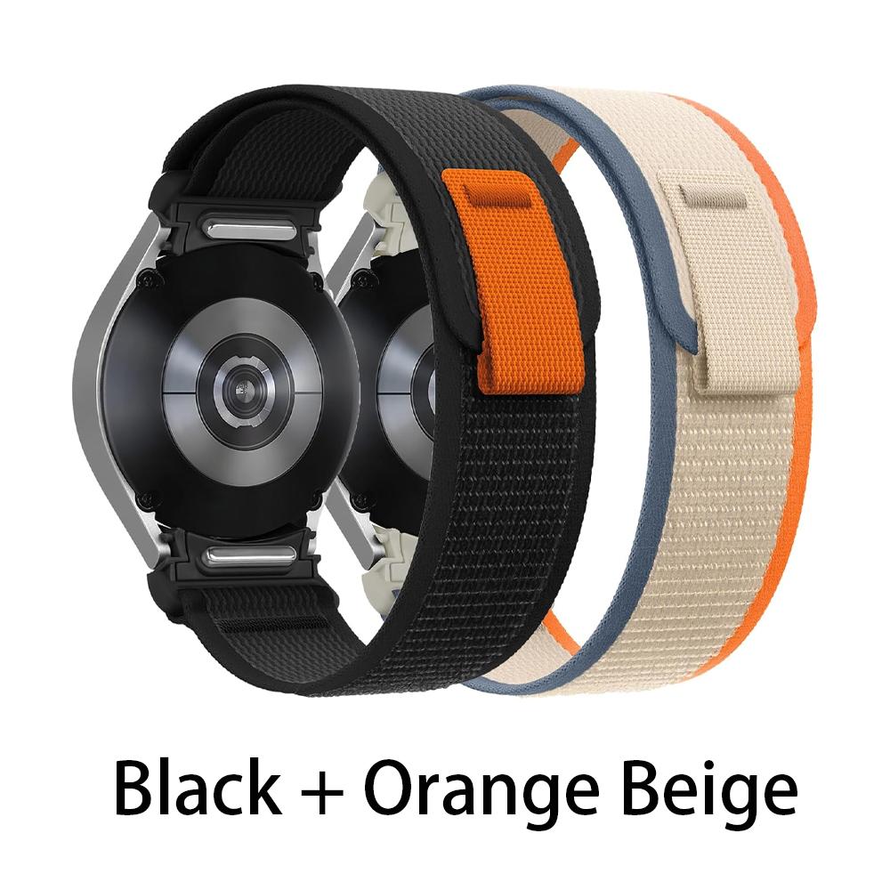 Band for Samsung Galaxy watch 7 FE 6 5 Pro 4 classic 44mm 40mm wrist No gaps Nylon Trail correa bracelet Galaxy watch 7 Strap