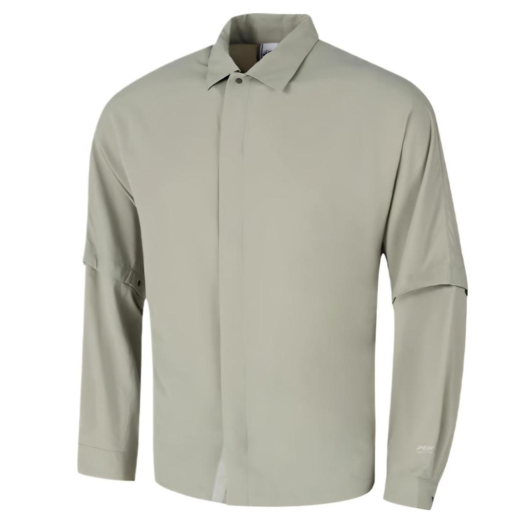 Asics Sports Lifestyle Series Durable Moisture-Wicking Lightweight Removable Long Sleeve Jacket Unisex jackets Green 2203A309-300