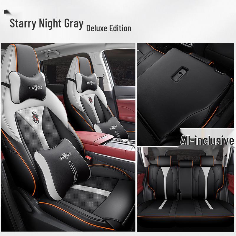 ZFL Leather Sports Seat Cushion for Changan CS75PLUS - All-Season Car Seat Cover