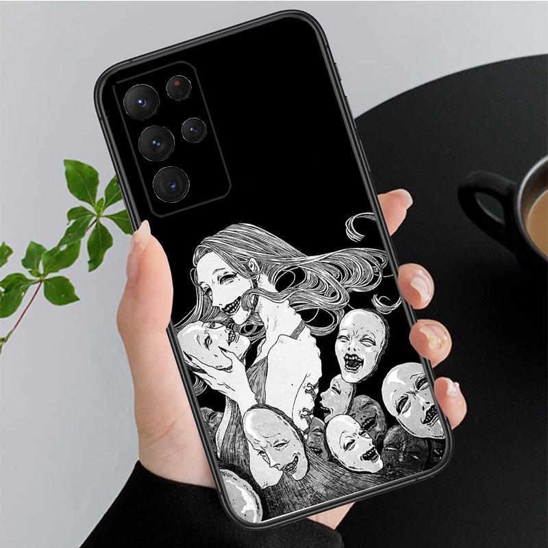 

Phone Case for Samsung Galaxy A35 A55 A54 A15 A25 A05s A05 A22 A24 A52 A33 A34 M34 M14 M54 M23 Tomie Junji Ito Case M23 5G
