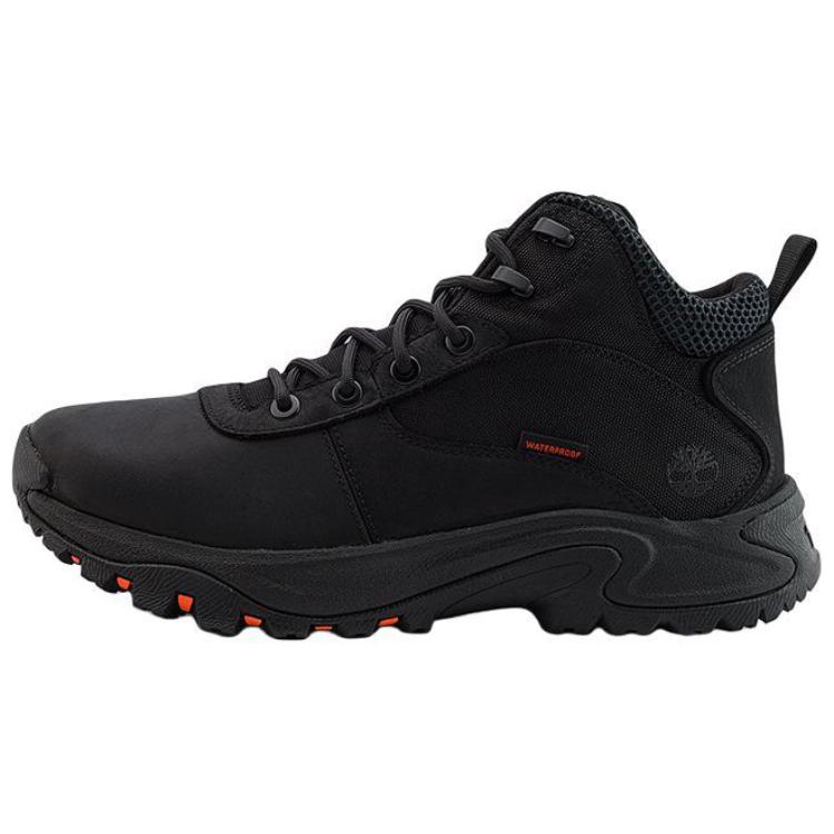 

Timberland Comfortable Slip-Resistant Durable Mid-Top Hiking Shoes Men Hiking Shoes Black A6DNEW02 43.5