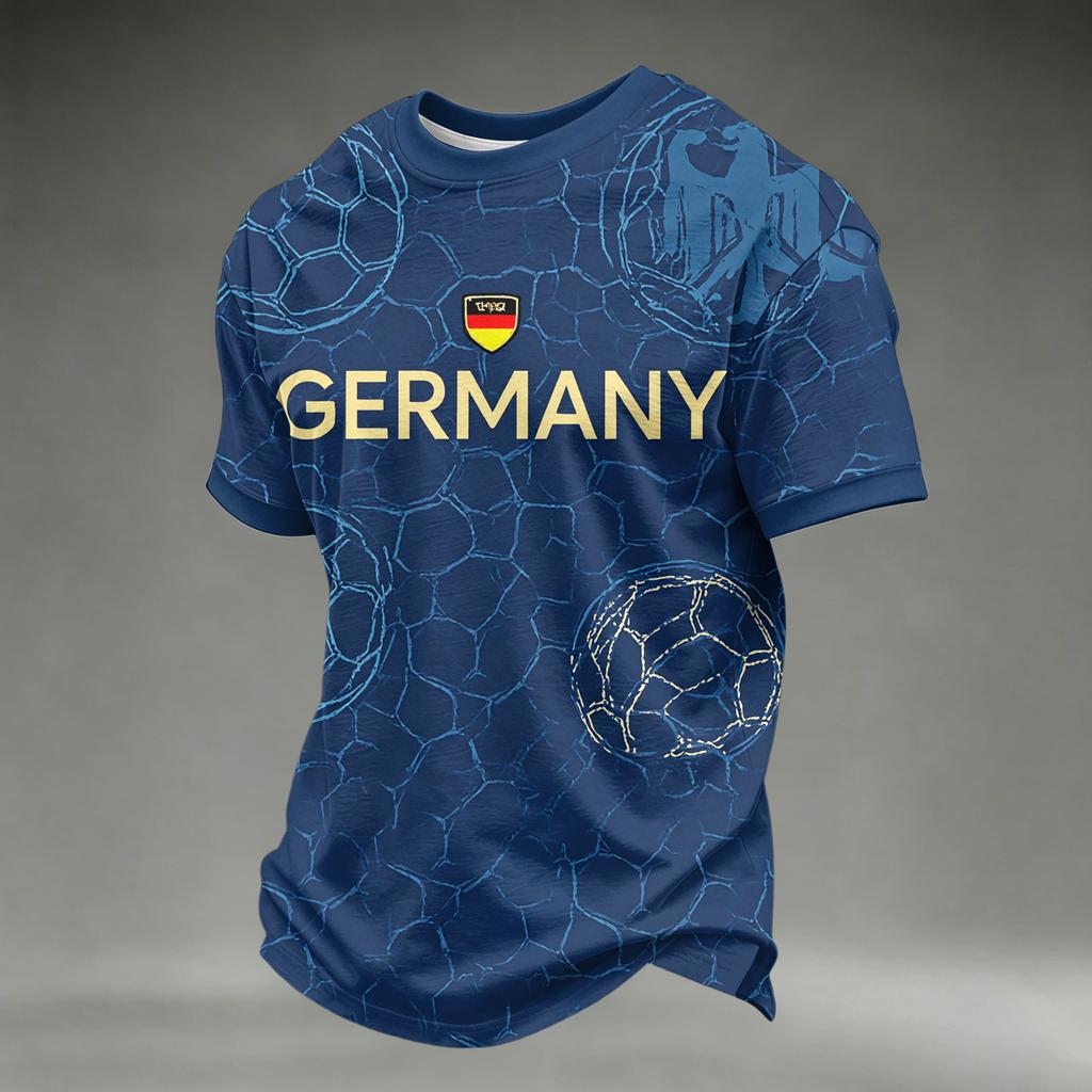 Men's and Boys' Printed Soccer Fan for Day Support