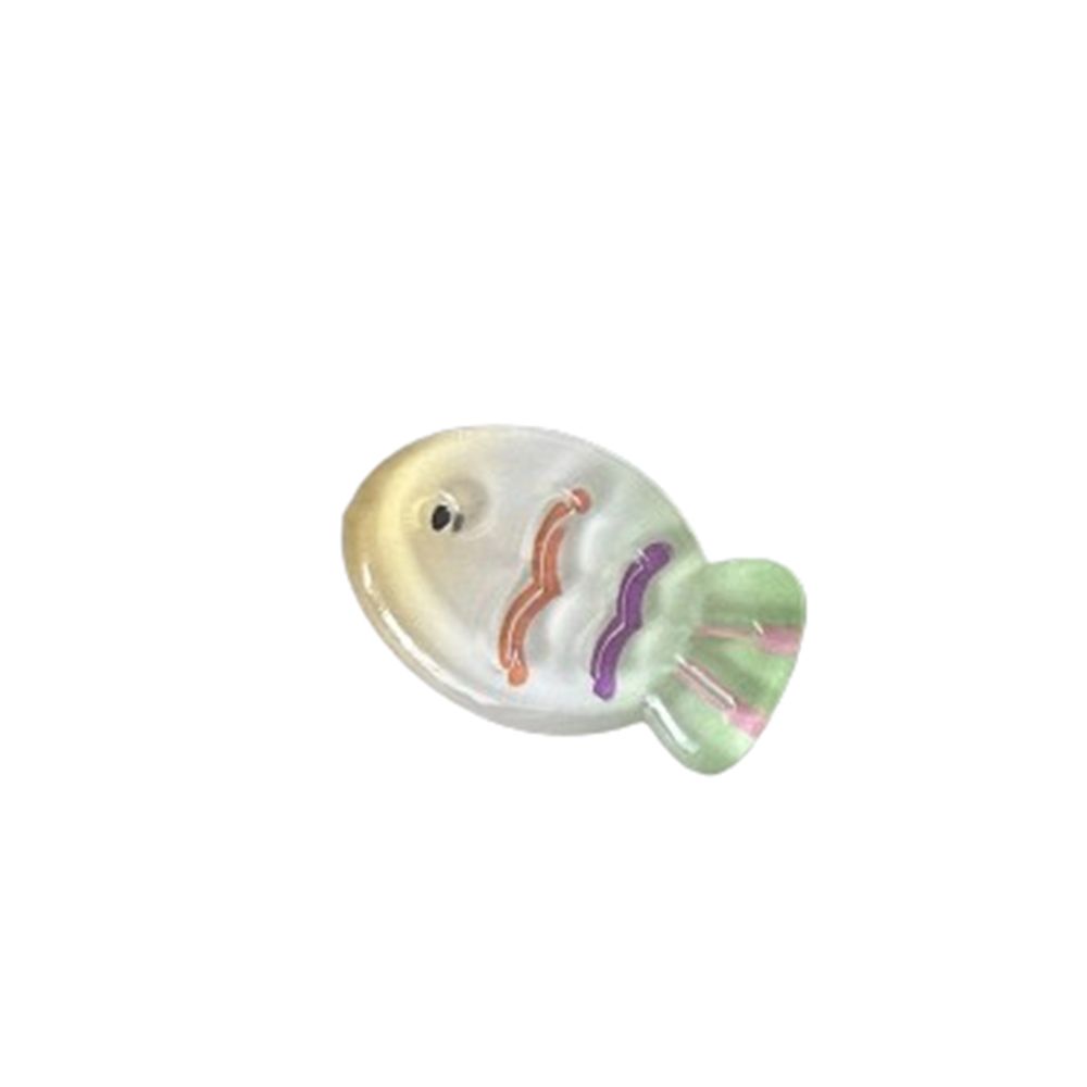 Hair Accessories Plastic Kids Barrette Jelly Girly Cartoon Fish Hairclip Candy Color Cute Taiyaki Side Clip Hair Styling