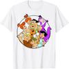 The Flintstones Gruppebilde Sirkel T-skjorte