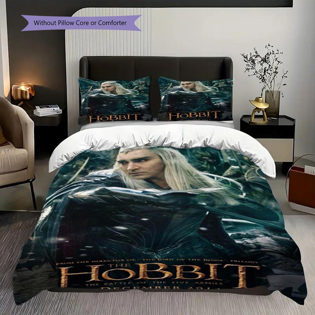 The Hobbit Journey Threepiece Set 1 Duvet Cover 2 Pillowcase Without Core Bedding Set Duvet Cover And Pillowcase Soft And Comfortable