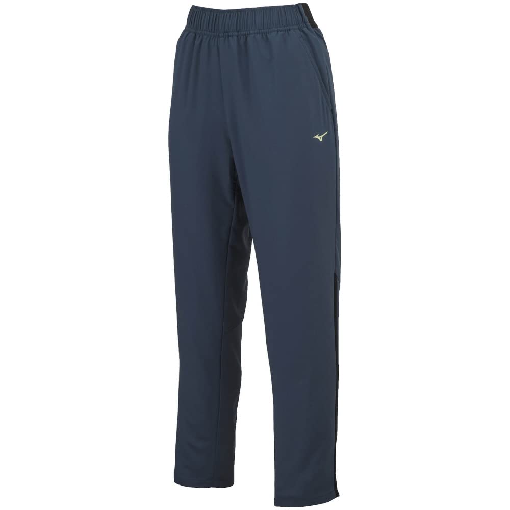 Mizuno Cross Stretch Training Sea Size Medium Women's Pants, Sweat-Wicking, Quick-Drying, Wear, Navy, 32MD2332,