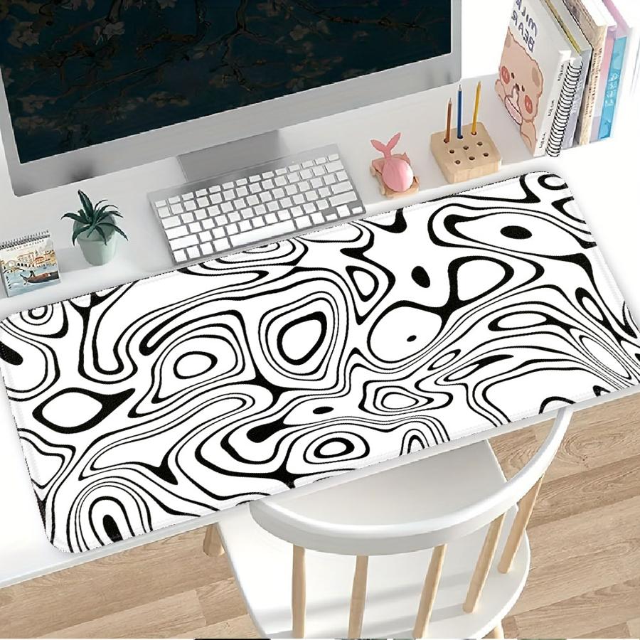 Art Splash-ink Painting Mouse Pad Keyboard Mouse Pad Game Console Pad Desk accessories Computer Laptop Pad office Pad rubber