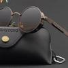 Round Metal Sunglasses Steampunk Women Fashion Glasses Brand Designer Retro Vintage Sunglasses UV4 Oculos De Sol Masculino