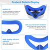 Silicone VR Face Cover Sweatproof Face Cushion Anti-Dirty Face Cushion Pad Replacement for Meta Quest 3S VR Accessories