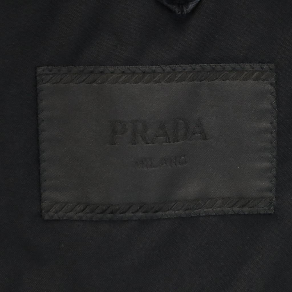 PRADA made in Italy suit Setup 48R black Men's Used