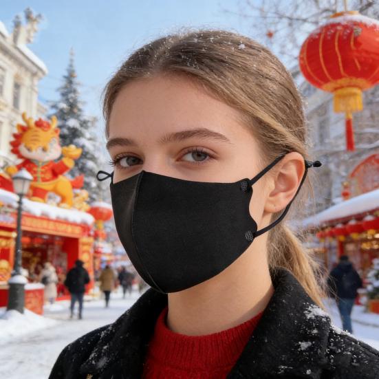 Protecție Facială Reglabilă Mătase de Gheață Respirabilă Protecție Solară Ușoară Multifuncțională Lavabilă Protecție Facială