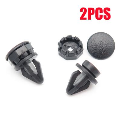 2PCS Parcel Shelf Plastic Button Clips For Nissan Juke F15 Rear Clip To Bootlid