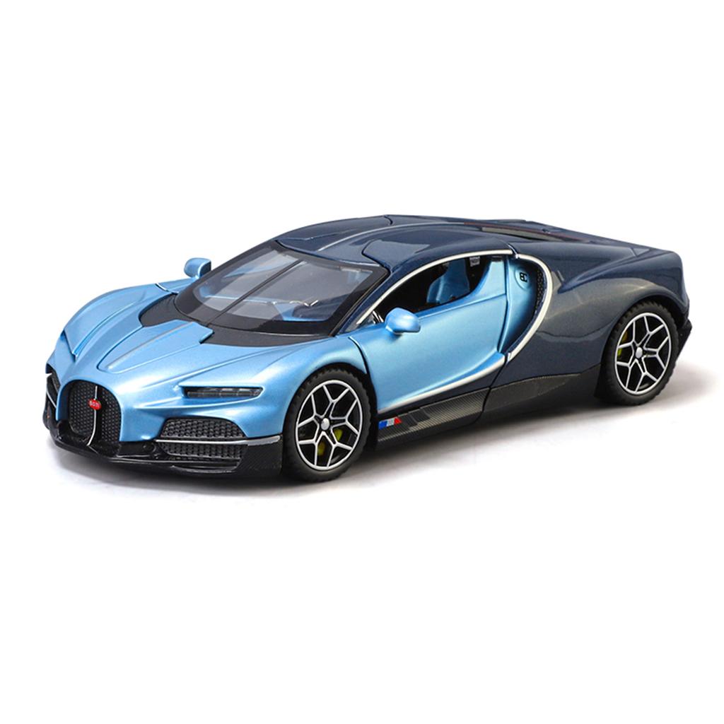 1/32 Scale Bugatti Tourbillon V16 Supercar Alloy Metal Diecast Model Car Home Decoration Trendy Toy Collection Hobbies High Simulation Present