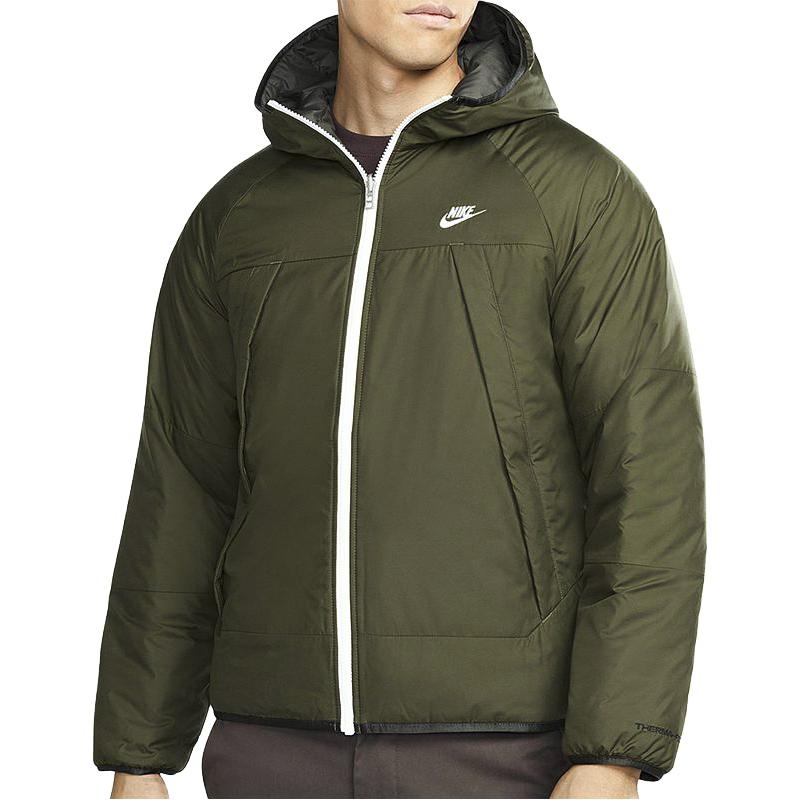 Nike Reversible Hooded Warm Sports Jacket Men Jacket Green DH2784-326