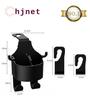 Hjnet Rear Seat Drink Holder Headrest Hook Smartphone Holder Seat Back Table