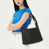 Longchamp Le Pliage Xtra 32 Snap Zipper Leather Crescent Bag Women Handbags Black 10189987001