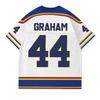 Maillot de Hockey d'Été Hors Campus Briar University Graham 44 Col en V Manches Courtes Haut pour Femmes Hommes High Street Nouveau Motif T-shirt