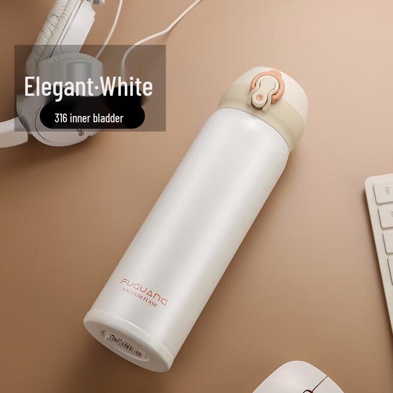 FUGUANG Yixuan 500ml 316 Stainless Steel Pop-Up Insulated Mug