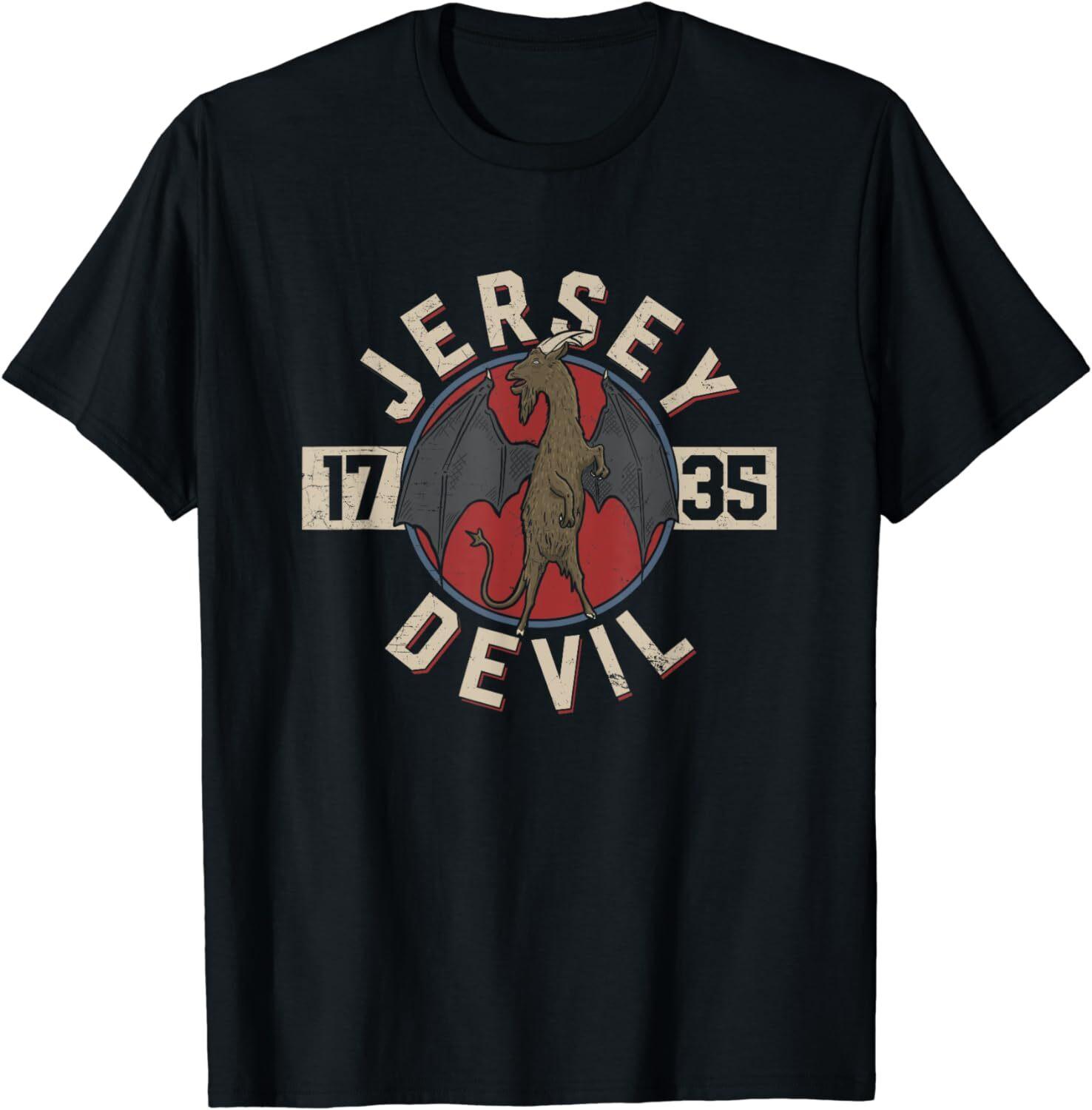 NEW LIMITED Cryptozoology Jersey Devil Cryptid Vintage Gift T-Shirt Size S-5XL XXL