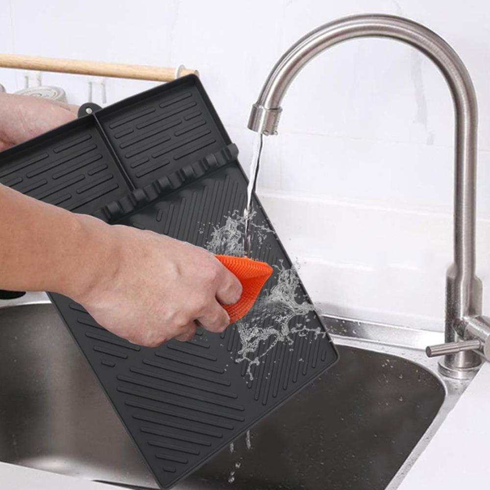 Silicone Griddle Mat Grill Pad For Kitchen, Cooking, Countertop (Orange)