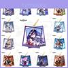 High Quality Genshin Impact Keyring With Double Sided Design