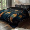 Factory Direct Sales Bed Three-Piece Set Dream Catcher Polyester Printing Quilt Cover Home Textile Pillowcase Quilt Cover Minimum Order