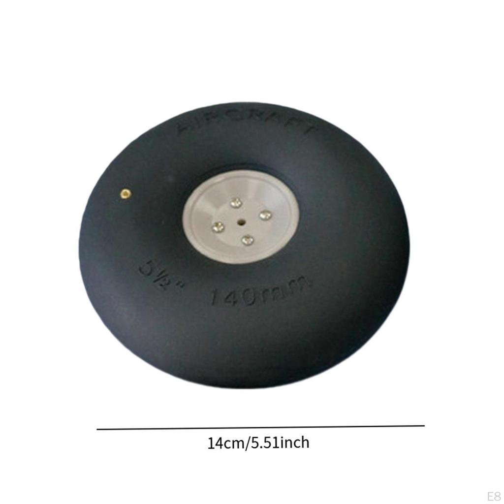RC Airplane Wheel Parts Supplies Professional Easy to Install Model Fixed Wing Wheels