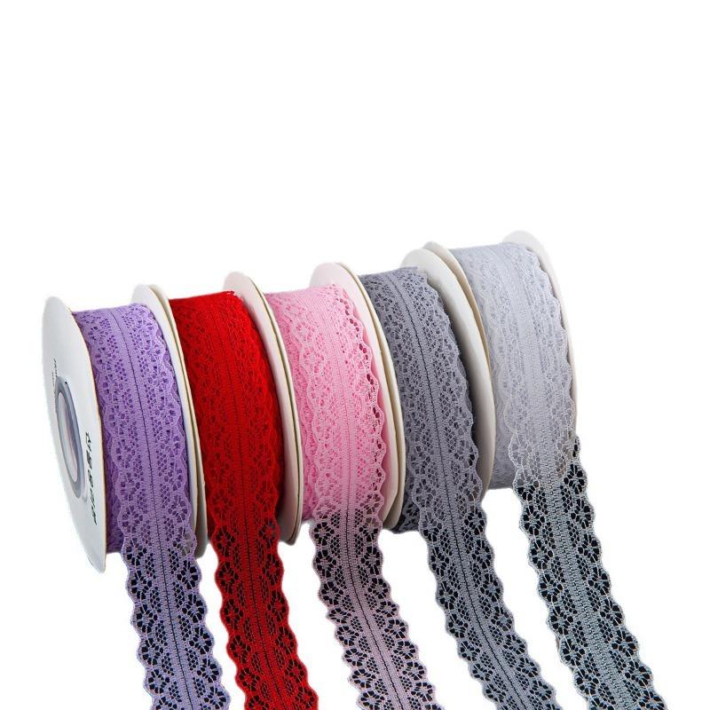 3cm50 Size Hollow Lace Ribbon Flower Bouquet Packaging Material Cake Ribbon Satin Diy Bow Ribbon
