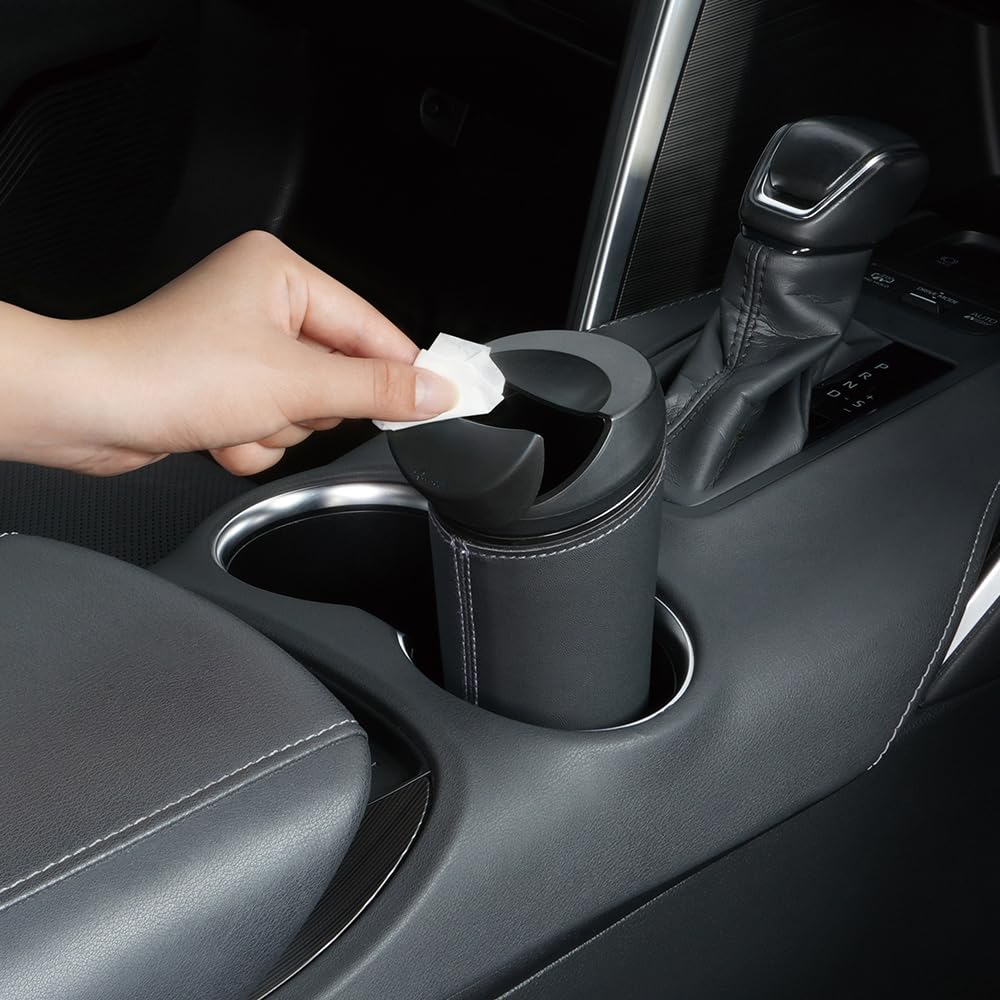 Tsuchiya Yac Facile Bottle Dustbin PF458 Interior (Car Accessories)