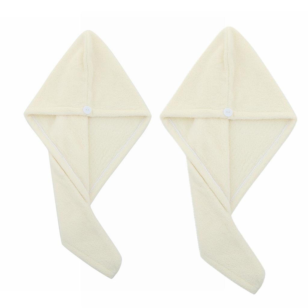 Drying Hair Towel Dry Hair Cap Microfiber Hair Drying Wrap Strong Water Absorbent Triangle Shower Hat Wiping Hair Towel Tool
