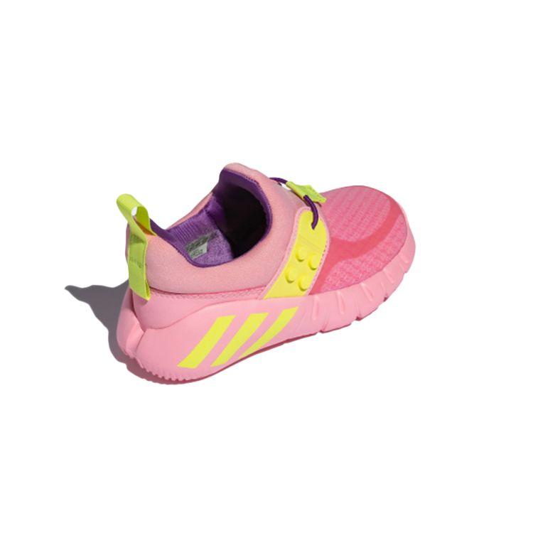 LEGO X Adidas RapidaZen Infant Light Pink Semi Frozen Yellow Baby Sneakers Lab-Purple FZ0397