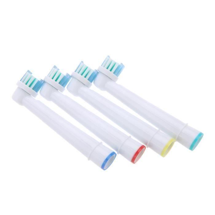 4X Brossettes rechange pour Braun Oral B