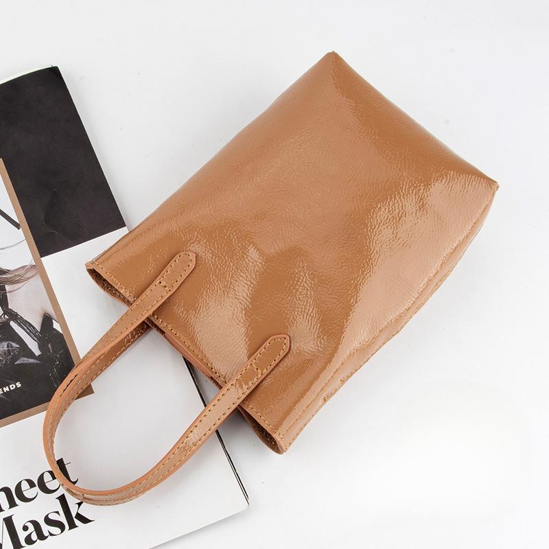 

Женская классическая и простая универсальная сумка на одно плечо из высококачественной кожи, легкая сумка для телефона через плечо