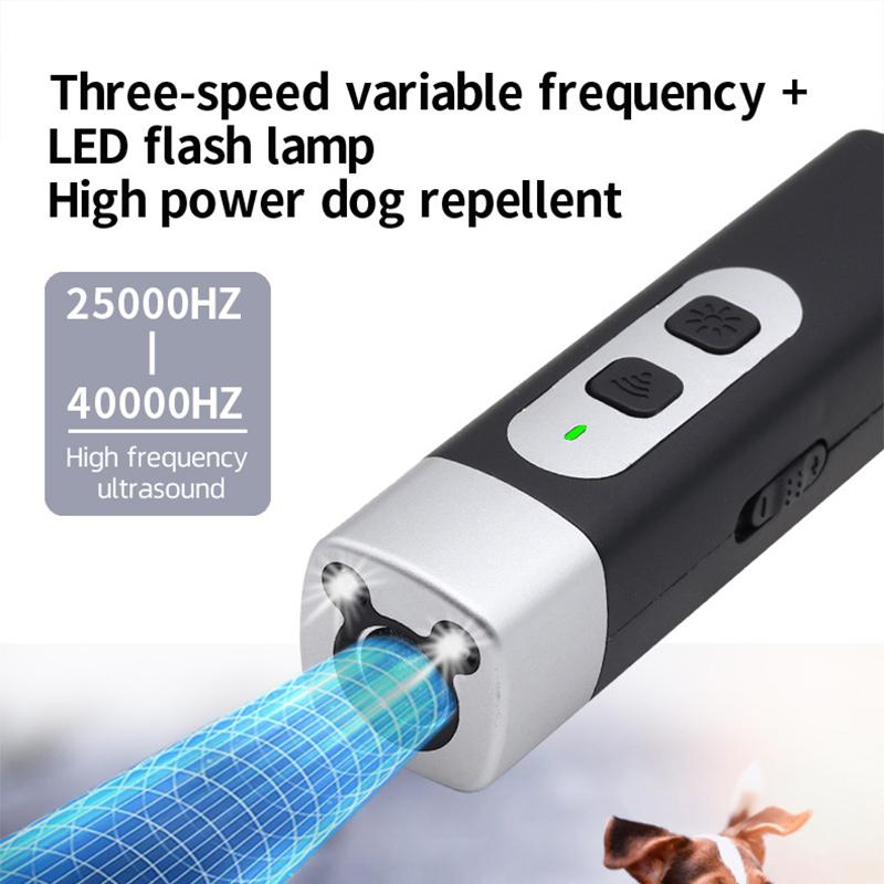 The Bark Shield Pro Bark Shield Anti Barking Device For Dogs Hd Display LED Flashlight Single Press Attract Your Dog's Attention