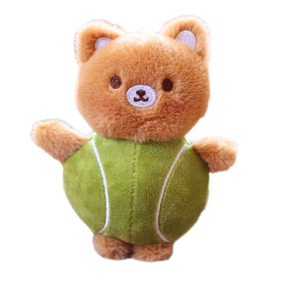 Doll Pendant Keychain Animal Ball Shape Plush Doll Key Holder Lightweight Keychain Keys Backpack Car Accessories