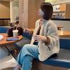 Women's Korean Lambswool Jacket - 2024 Autumn/Winter Loose Fit Furry Top