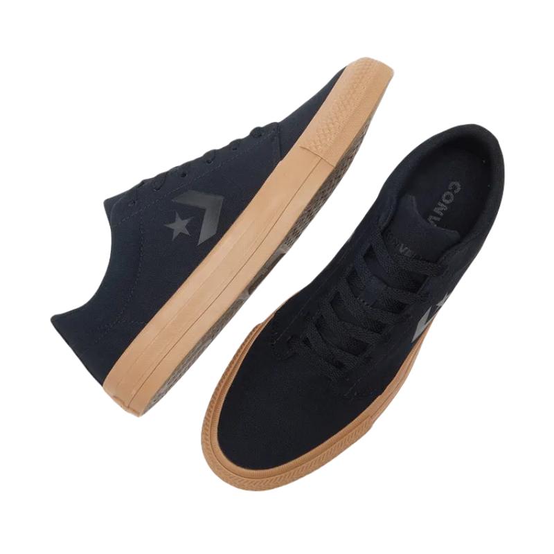 Converse Day One Classic Retro Star Arrow Casual Thin Sole Non-Slip Durable Low-Top Skate Shoes Unisex Black