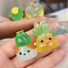 Luminous Cactus Figurines Mini Cute Resin Succulents Plants Ornaments Glowing Microlandscape Home Garden Decoration Accessories