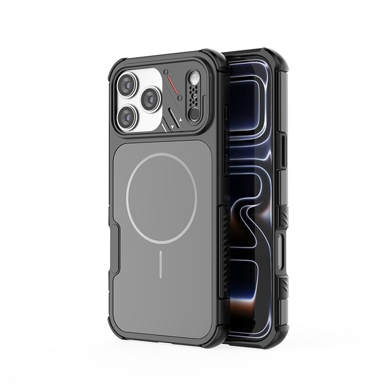 For MagSafe Magnetic Wireless Charging Phone Case for IPhone 17E 16E 17 Air 16 15 14 Plus 13 Pro Max Shockproof Matte Cover