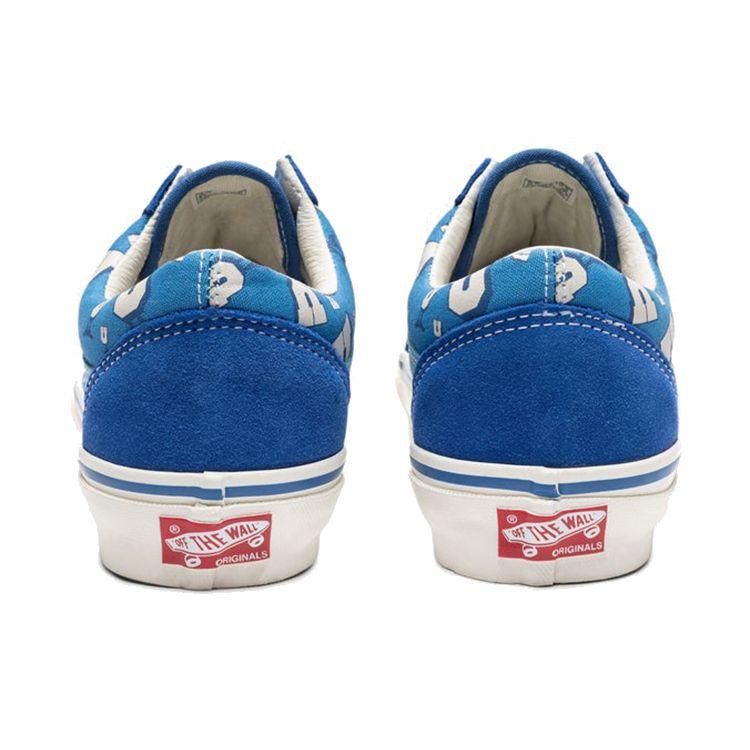 Undefeated x Vans OG Old Skool LX U-Man - Blue Lolite Unisex Sneakers Marshmallow VN0A4P3X7AG