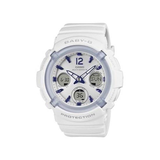 Casio Wristwatch Baby-G Domestic Genuine Product Radio Solar BGA-2800-7A3JF Ladies White