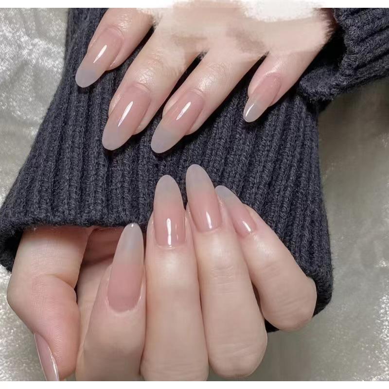Handcrafted Short Wearable Nail Art Stickers - High-End Boutique False Nails