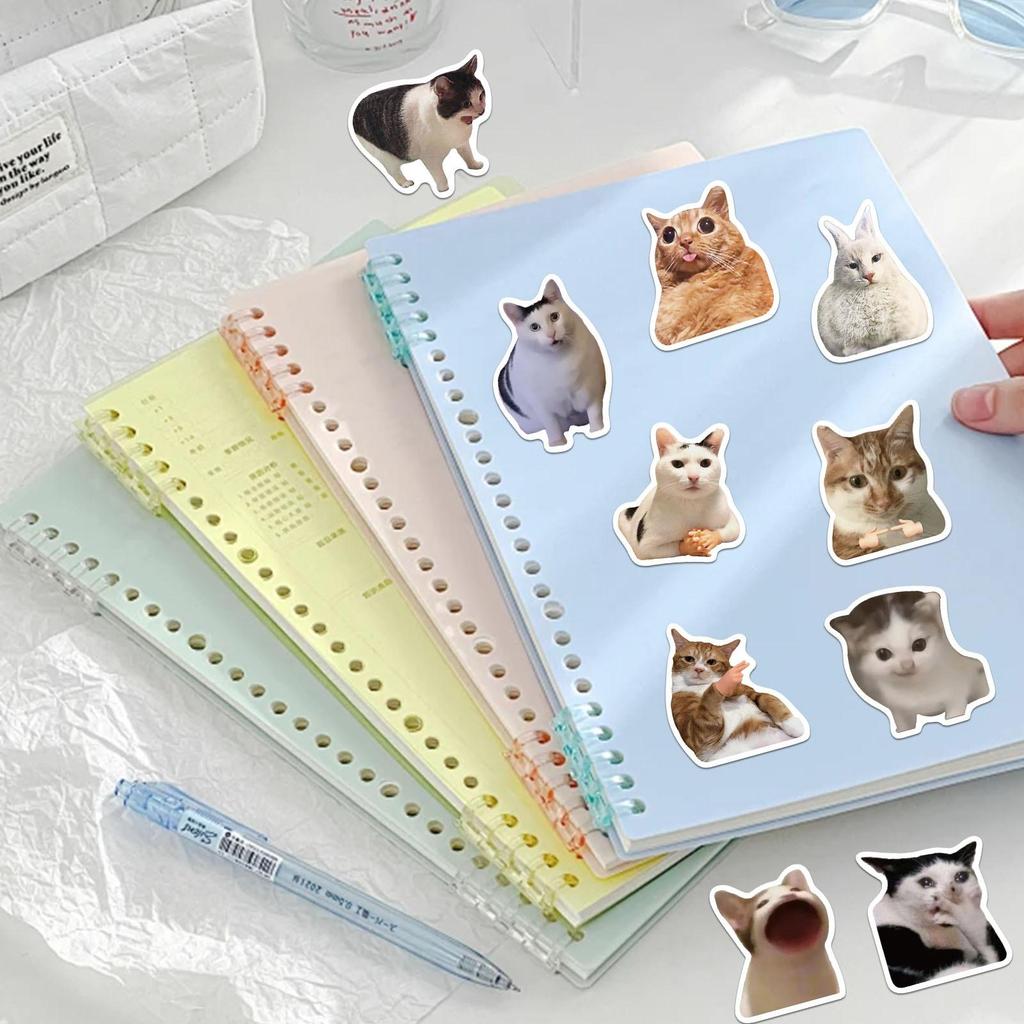 50 Pezzi Adesivi Graffiti Cartone Animato Impermeabili Estetici Decorativi Valigia Laptop Tazza Telefono Frigo Album di Ritagli Adesivi per Bambini