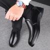 Scarpe Casual Slip-On da Uomo in Vera Pelle 2025 - Suola Morbida, Antiscivolo, Traspiranti per Mezza Età e Anziani