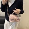 Small Square Bag Summer Handbag Women's New High-end Diamond Chain Shoulder Messenger Bag